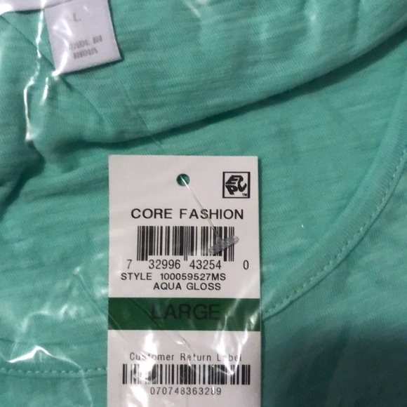 Charter Club Cotton Pom Pom-Trim Tank Top - Picture 4 of 4